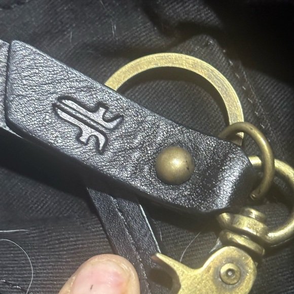 Frye Black Woven Leather Shoulder Bag - Picture 7 of 10